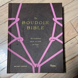Rizzoli Boudoir Bible with Pink and Brown Design